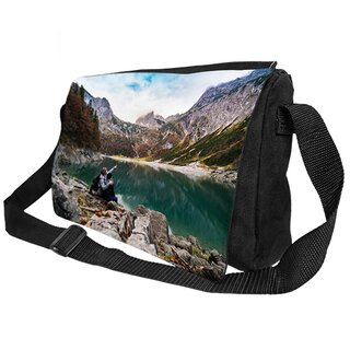 Schultertasche NEAPEL mit wechselbarer Lasche